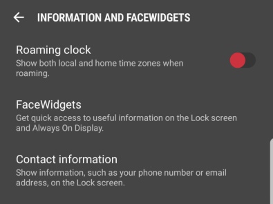 change Samsung lock screen clock-Roaming Clock