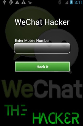hack wechat using id