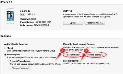将应用程序转移到您的新手机 -  iTunes