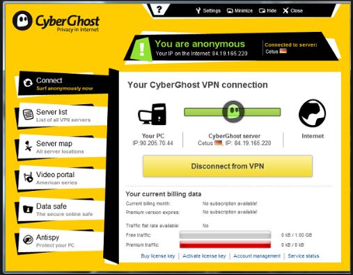 cyberghost 5 for windows 10