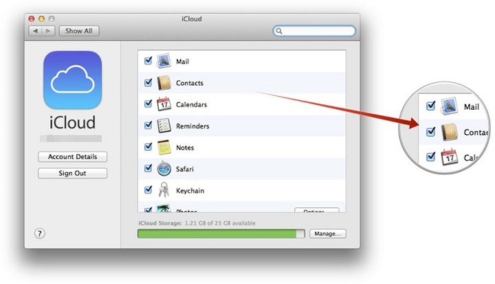 iPhone-Kontakte im Mac-Adressbuch speichern
