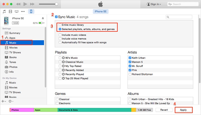 3 Methods to Add Music to iPhone With/Without iTunes- Dr.Fone