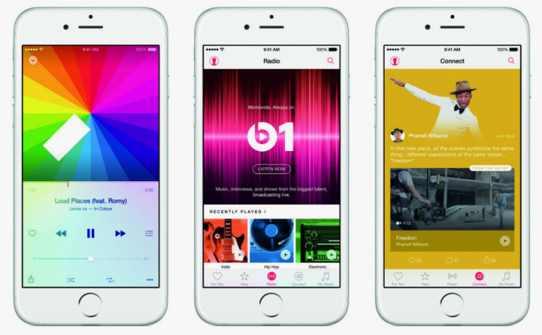 descarga música en iphone con apple music