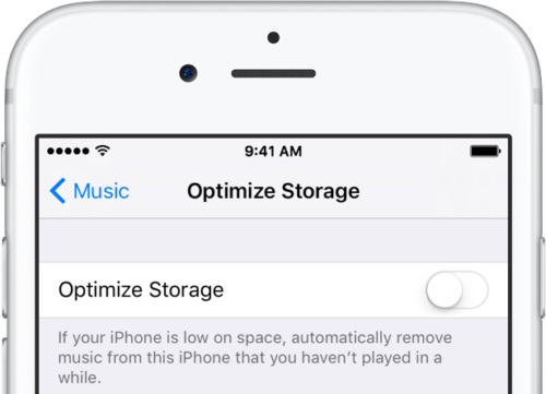 optimize ipod music
