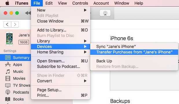 how to get songs purchased on iphone to itunes