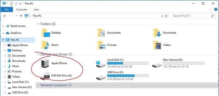 Windows 10文件资源管理器