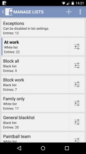 تطبيق Android Root Top: Root Call Blocker Pro