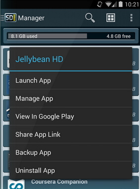 app manager for android