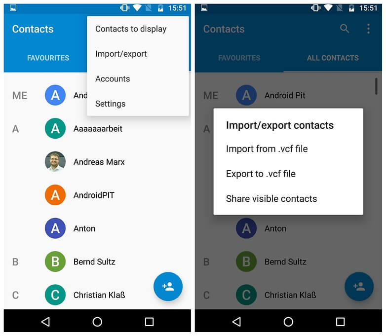 how to save contacts from sim to phone samsung