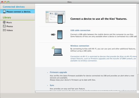 samsung kies for mac