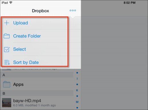 Transfert de musique d'iPad vers Mac à l'aide de Dropbox - Ajouter des photos
