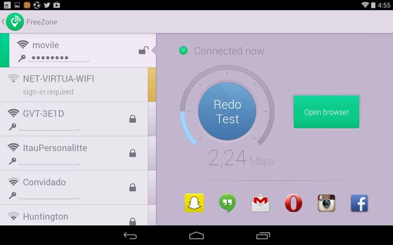 administrador de WiFi Android para PC