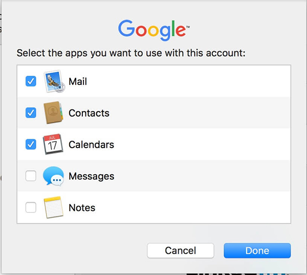 android und mac sync: spezieller hinweis für mac os