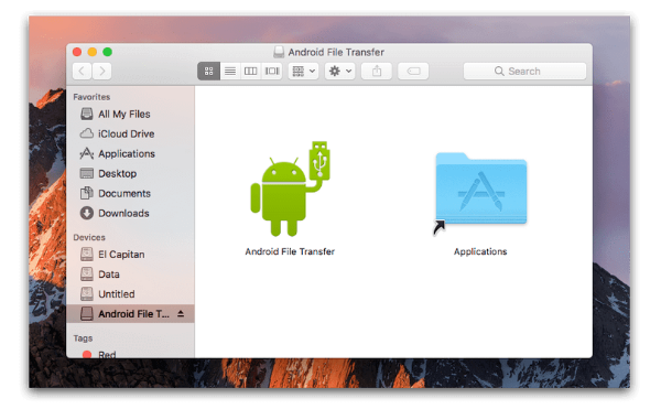 Android file transfer