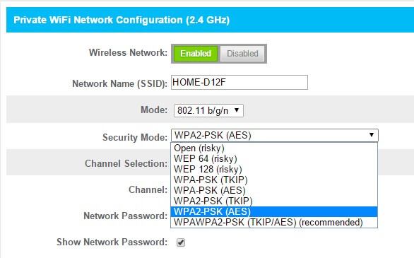 protect home wifi - network encryption