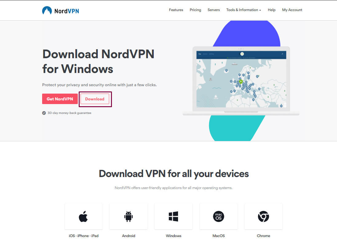 tap windows adapter for nord vpn download