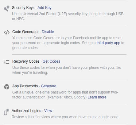 keep privacy secure on facebook - security settings