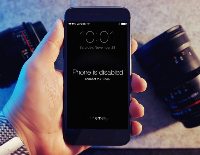 unlock disable iphone by dr fone toolkit