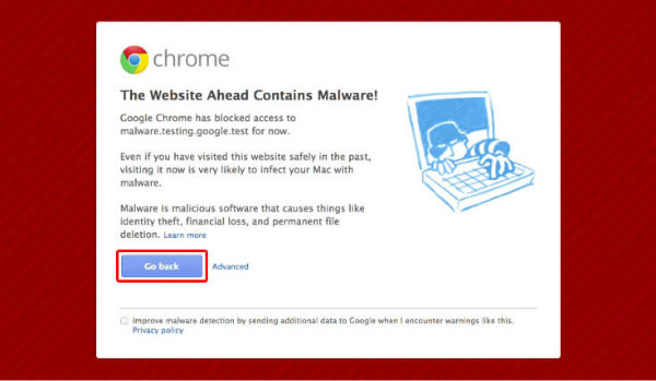 stolen id: block malicious websites