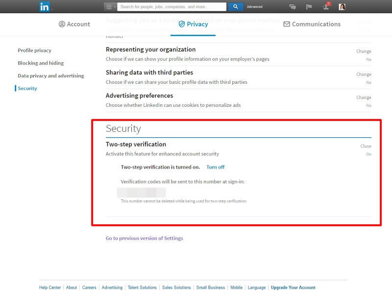 make linkedin secure - linkedin authentication