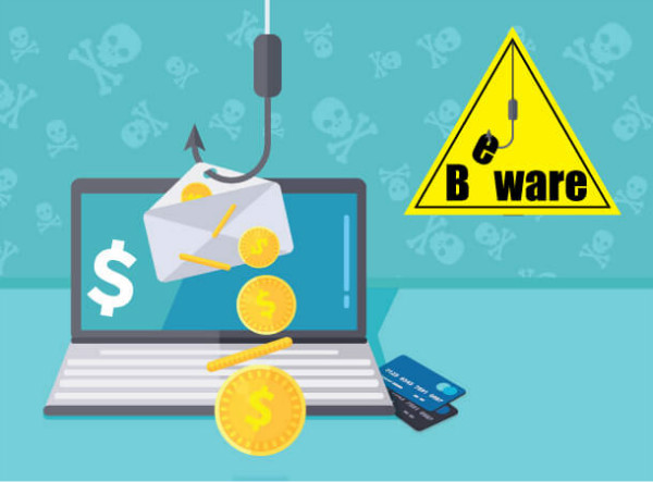 stolen id: phishing emails