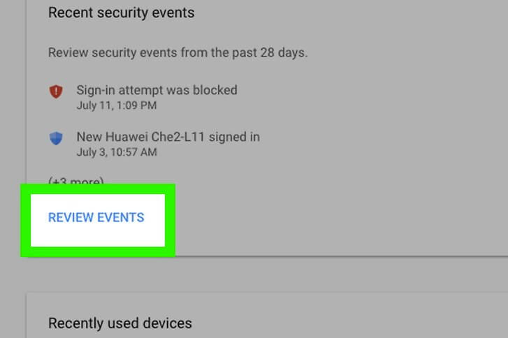 protect email privacy - monitor events