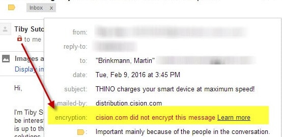 protect email privacy - email encryption