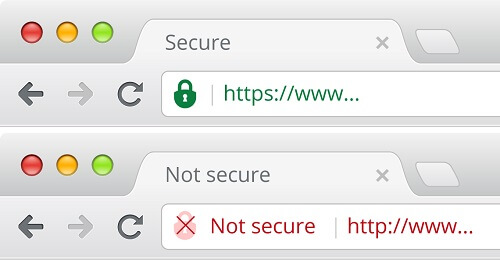 eliminate email scam - secure connection preferred