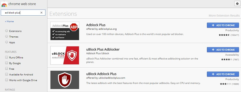 keep browser safe - block ads