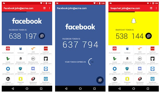 privacy protection on android - authy 2-factor