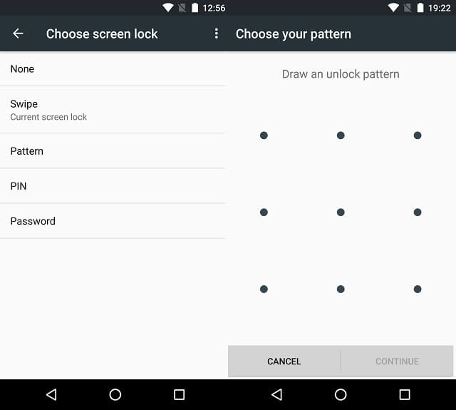 privacy protection on android - secure device