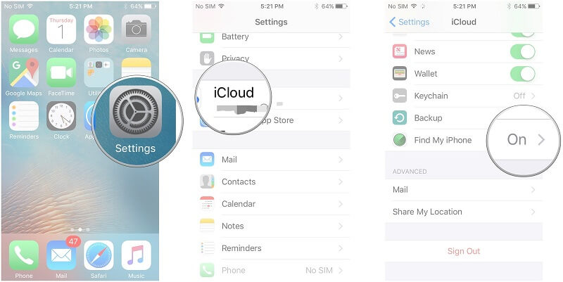 protect privacy on iphone and ipad - find my iphone