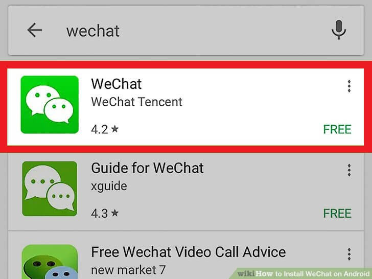 réinstaller wechat pour récupérer le compte