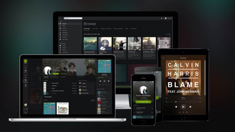 Spotify نقل الموسيقى