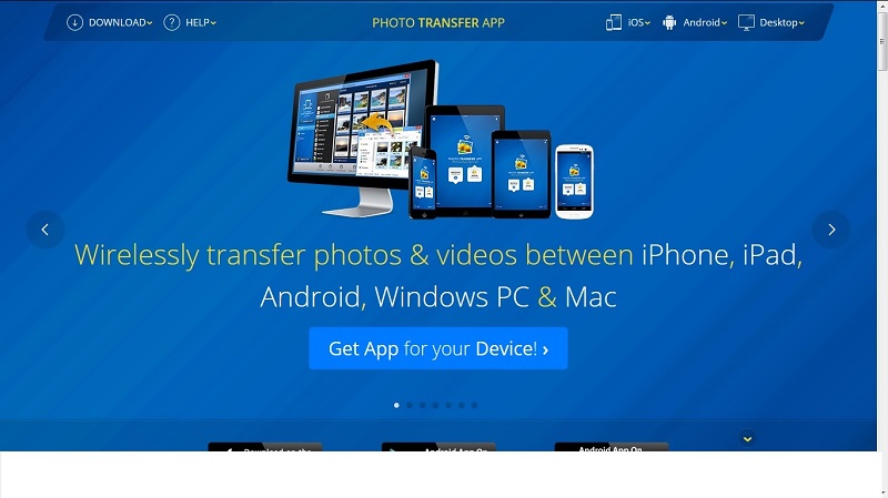 如何将照片从Android传输到iphone-Photo Transfer