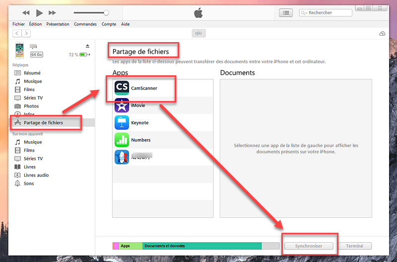 comment transferer photo pc vers iphone
avec iTunes 