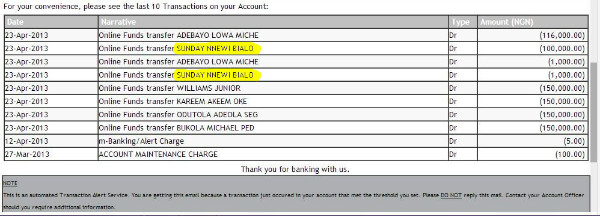 stolen identity: confusing debts