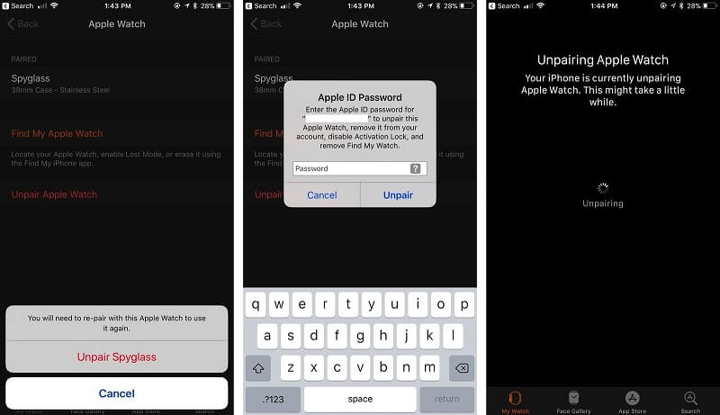 protect privacy on wearable - sync with limited devices only
