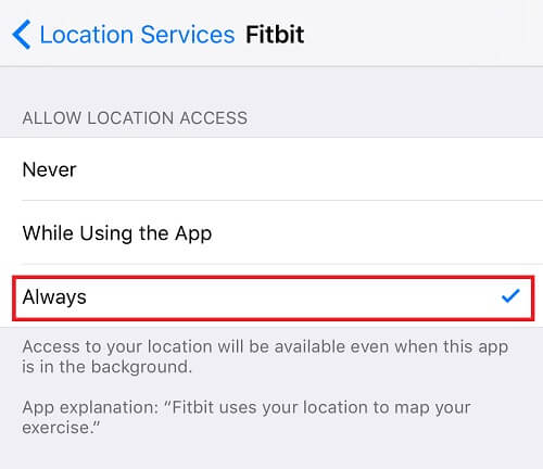 protect privacy on wearable - disable location tracking