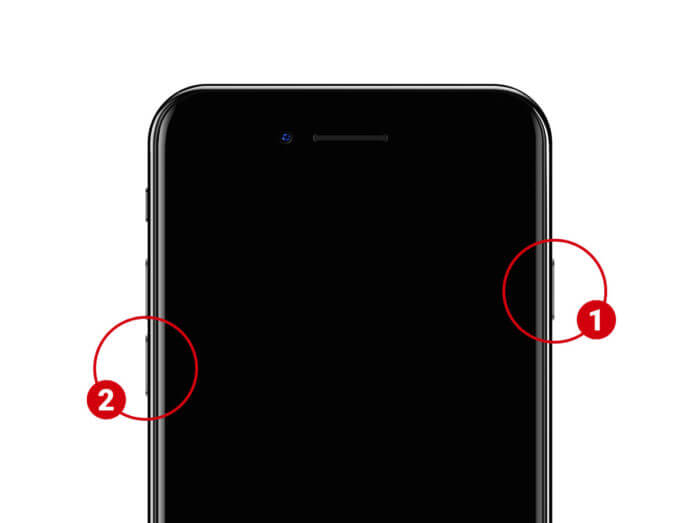 iphone atorado en logo de appleios-12-pon iphone 7 en modo DFU