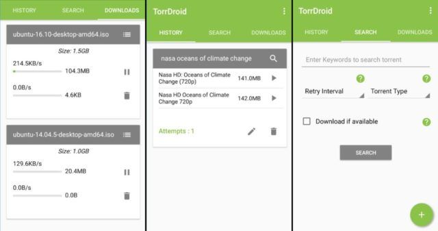 bittorrent for android - torrdroid