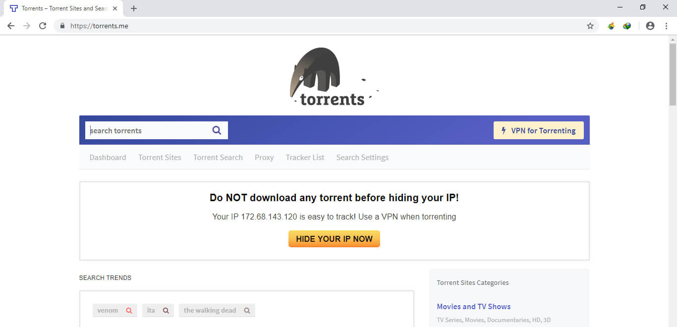 torrent suchmaschine – torrents.me