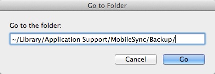 iPhone auf iTunes sichern -  iTunes-Backup auf einem Mac