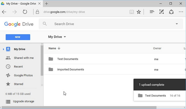 alternative d'iCloud - Google drive