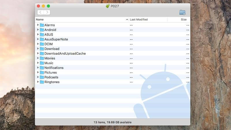  transfira fotos do icloud para o Android usando mac – passo 6