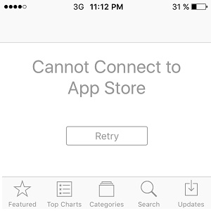ios 12 beta cannot connect to App store