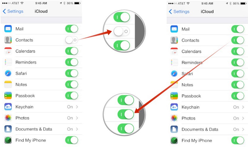how to retrieve deleted contacts on iphone from icloud