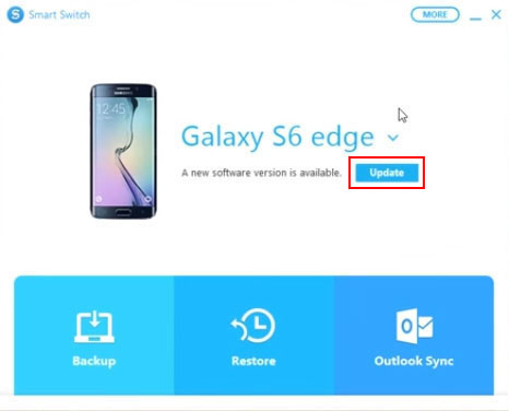 samsung update with smart switch step 2