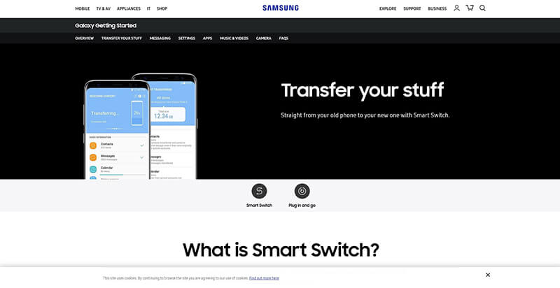 samsung smart switch - download para o mac