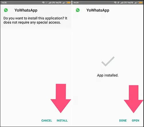 yowhatsapp installieren